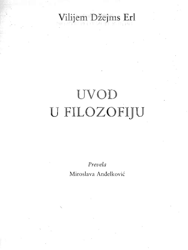 erl uvod u filozofiju